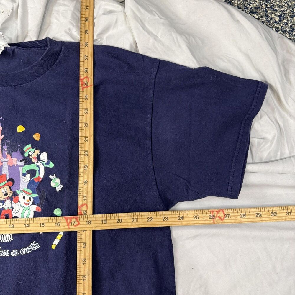 Vintage Disneyland Resort Shirt Mens L Blue 2004 Mickey Minnie Donald Goofy‎ - Picture 5 of 6